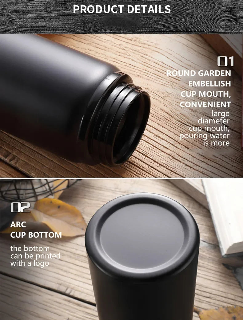 Metal Portable Water Bottle Leakproof Reusable Outdoor Sports Cup for Cycling Hiking Gym Halloween Gift Christmas Gift Travel