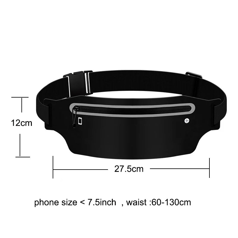 Running Belt Waist Bag Sports Fanny Pack